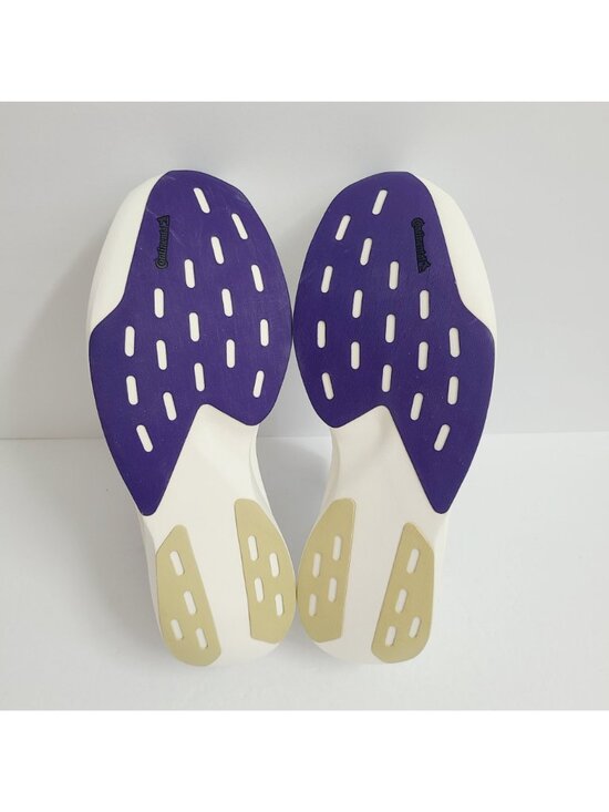 Adidas Adizero Evo SL Washington Huskies Running Shoes JQ4578 Size 12 White #1 main image 4